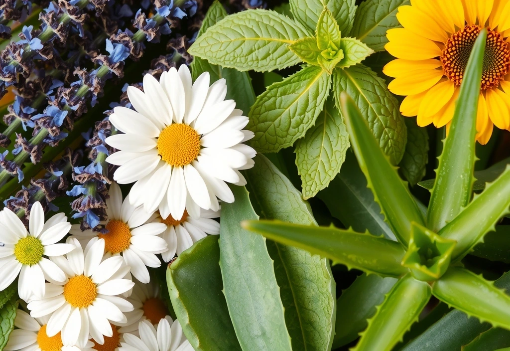 Imagen de plantas medicinales y hierbas